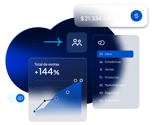 Imagen ilustrativa del e-book “¿Qué equipo necesitás para gestionar tu tienda online?” de Tiendanube Evolución.