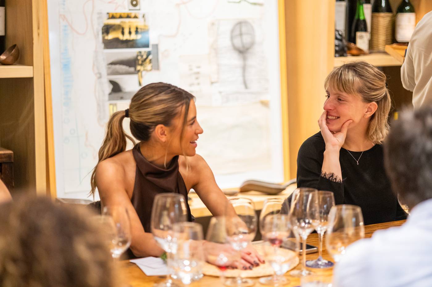 Conversación en la cena